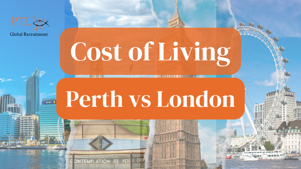 Cost of Living Perth vs London